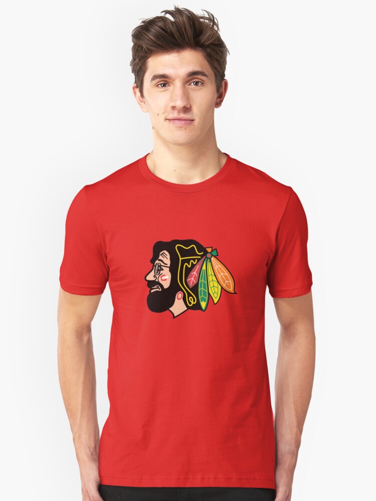 chicago blackhawks logo shirt