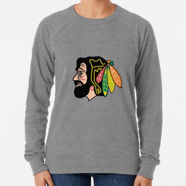 Jerry Hawk -- Blackhawks Jerry Garcia Lightweight Sweatshirt
