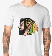 Jerry Hawk -- Blackhawks Jerry Garcia Men's Premium T-Shirt