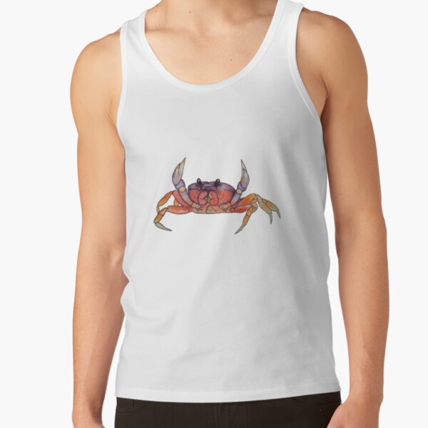 Mr Crab Tank Tops Redbubble - crusty crabs roblox games