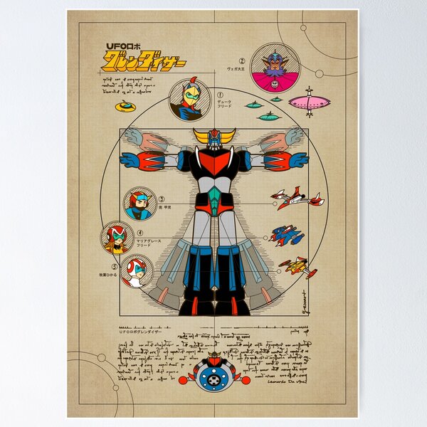 Goldorak GRENDIZER  – Ciné Affiches Pop store : CAPS, Posters