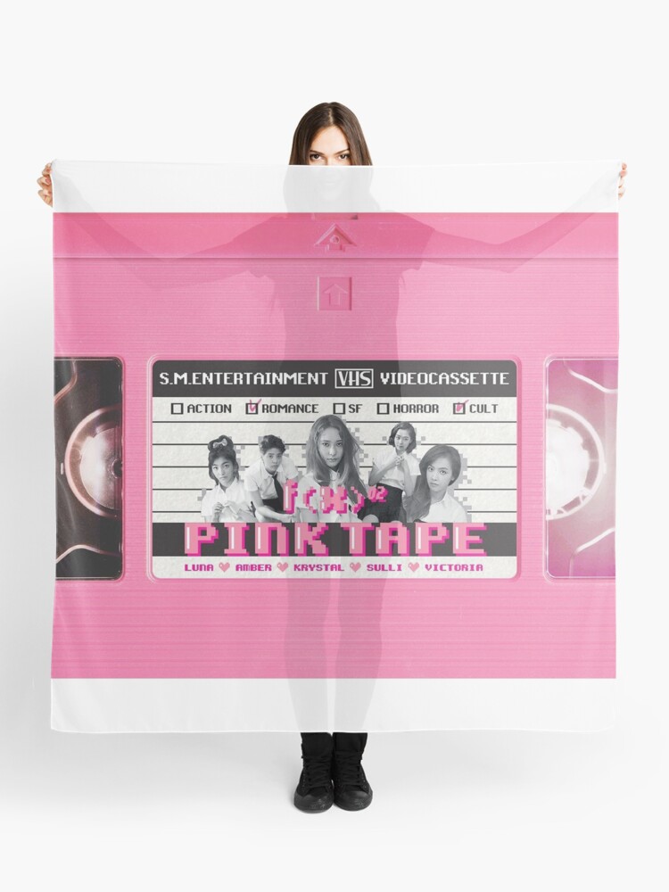 Fx Pink Tape Scarf