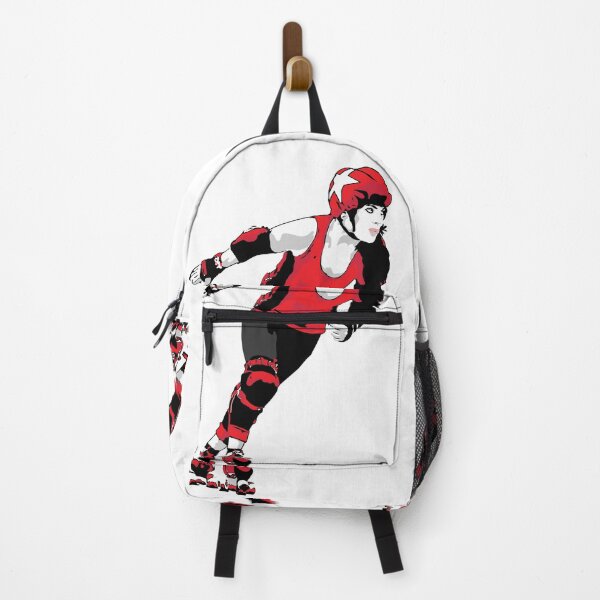 Item preview, Roller Derby Girl Skating - Red - Roller Derby designed and sold by Design Raptor.
