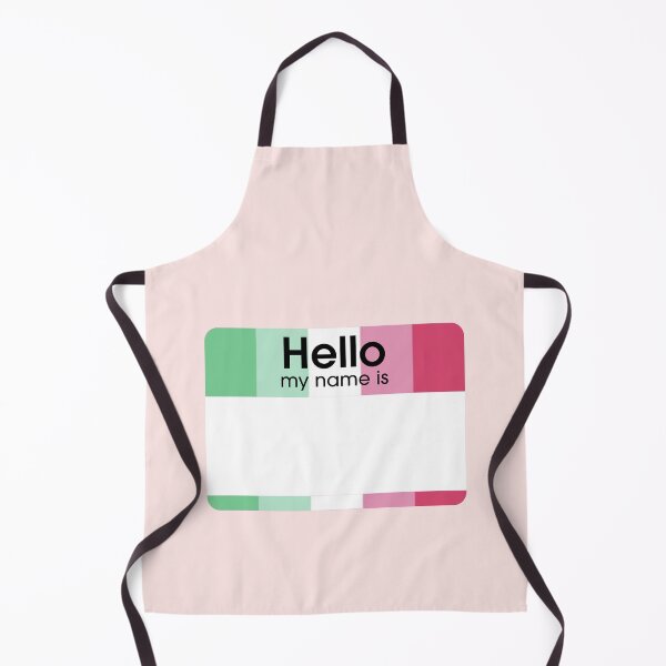 Item preview, Abrosexual Hello My Name Is BLANK Tag designed and sold by everything4eva.