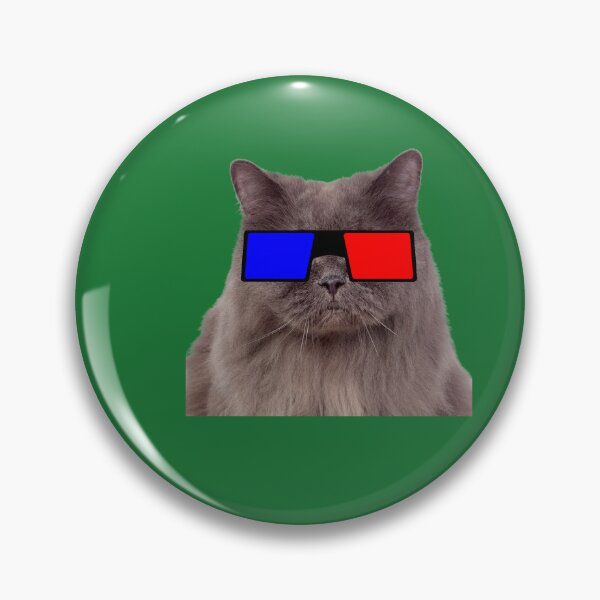 Item preview, Funny Cat Face With Funky Glasses designed and sold by pookamon14.