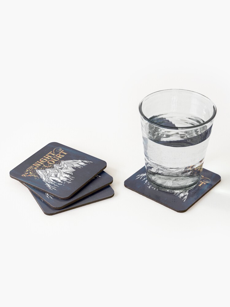 Alternate view of A Court of Wings and Ruin, The Night Court Coasters (Set of 4)