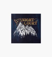 A Court of Wings and Ruin, The Night Court Art Board