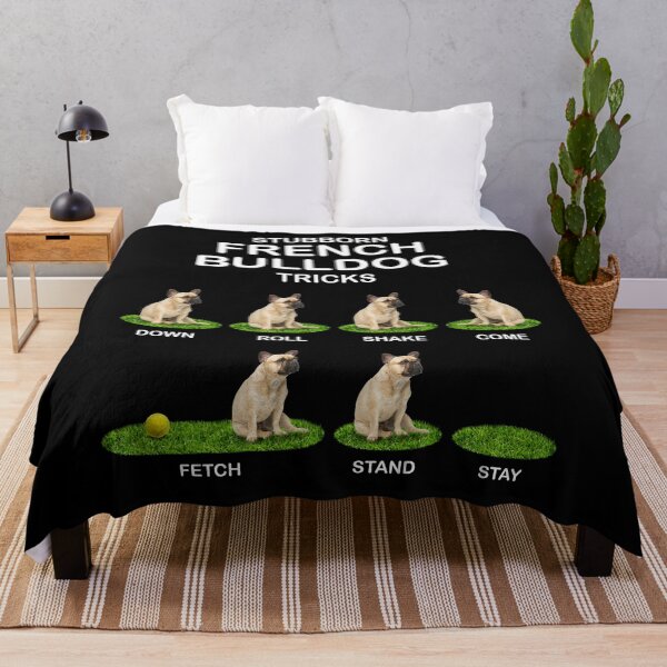 Item preview, Funny French Bulldog - stubborn, stubborn and cute designed and sold by BrainlabStudios.