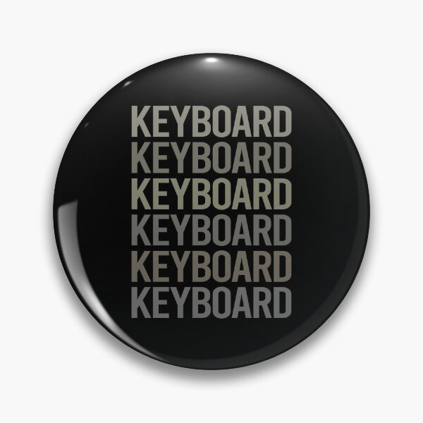 Item preview, Gray Text Art Keyboard Keyboards designed and sold by StoreCalamity.