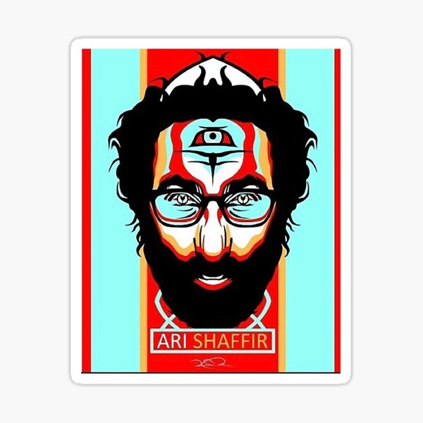 “Ari Shaffir logo” Sticker for Sale by roselynuwn17q | Redbubble