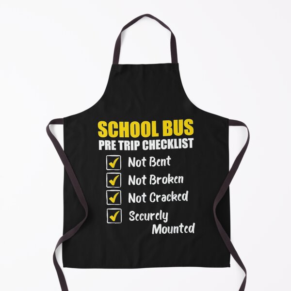 Item preview, School Bus Pre Trip Checklist designed and sold by teedesign2015.