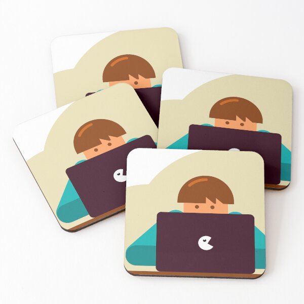 Item preview, Working on laptop designed and sold by pixloger.