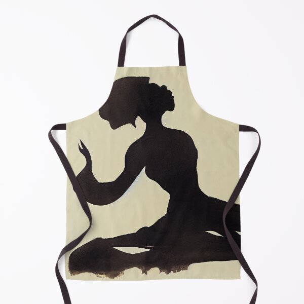 Item preview, Abstract Art of Yoga pose - Created by Artificial Intelligence designed and sold by Created-by-AI.
