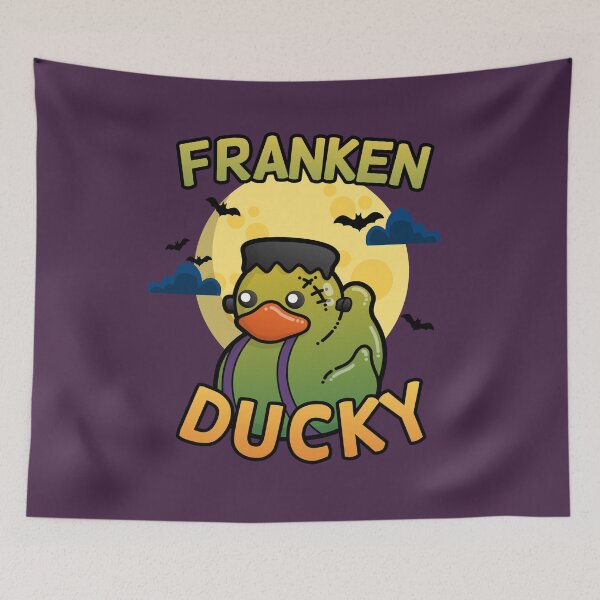 Item preview, FrankenDucky - Cute Frankenstein Rubber Ducky  designed and sold by Gay-Koala.
