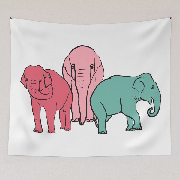 Item preview, Elephant Trio designed and sold by Samantha Jones.