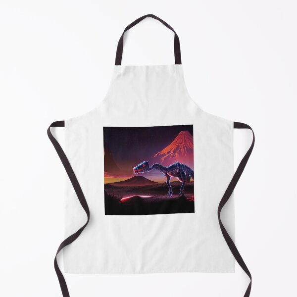 Item preview, Neon Dinosaur Landscape designed and sold by Michael Kent.
