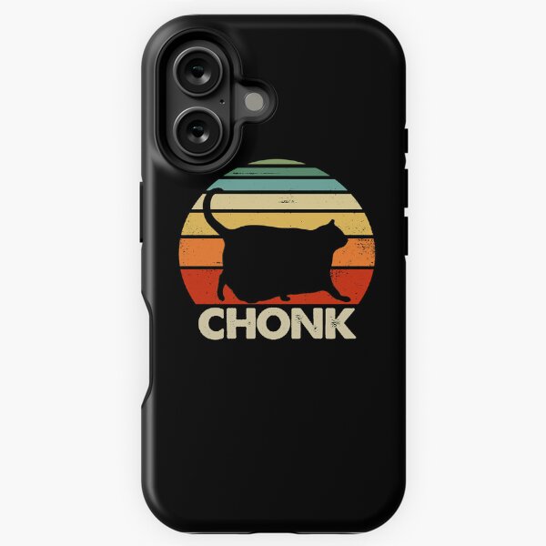 Vista previa del artículo con la obra «Chonk Gato Retro Antiguo», diseñado y vendido por VadhirSerdular.