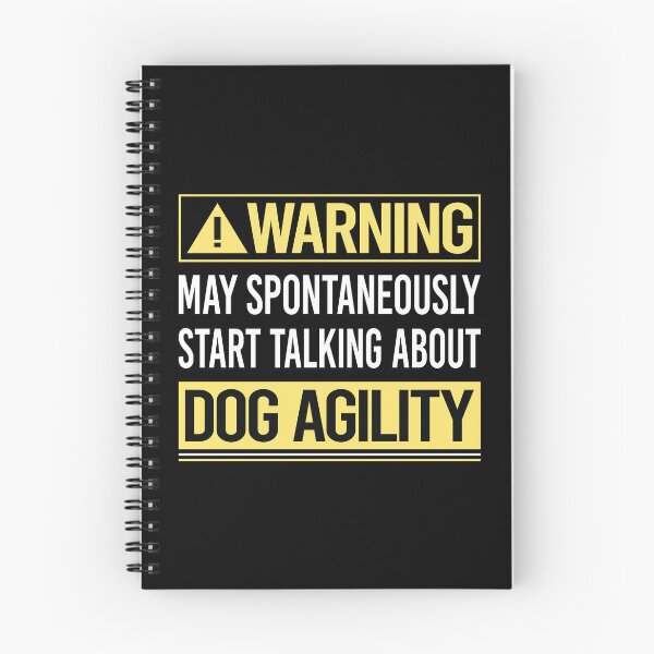 Item preview, Warning About Dog Agility Training designed and sold by WrightTrouble.