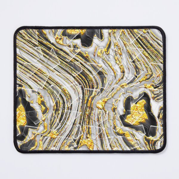 Item preview, Luxury gold pattern covered by broken glass pieces  designed and sold by BeInTouch.