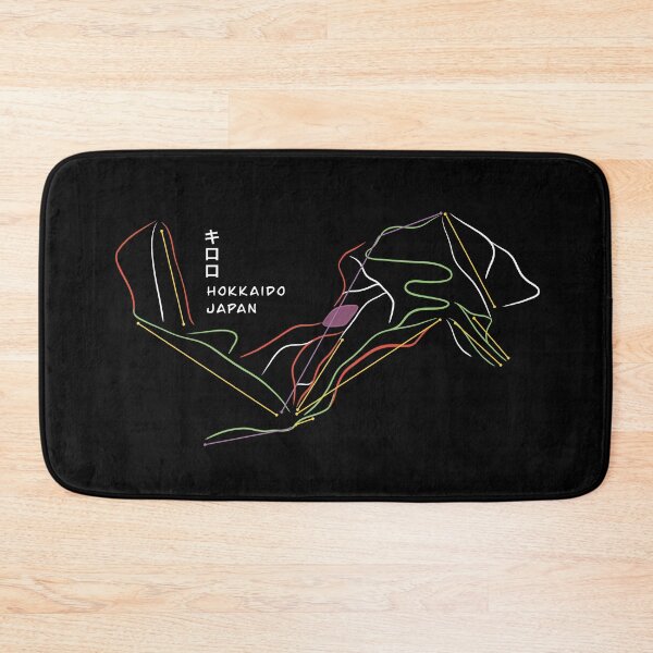 Item preview, Kiroro Japan Piste Map Dark designed and sold by Brawni.