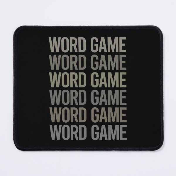 Item preview, Gray Text Art Word Games designed and sold by StoreCalamity.