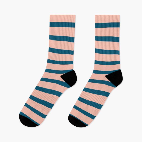 Item preview, Deep Ocean Cyan and Blush Color Block designed and sold by kierkegaard.