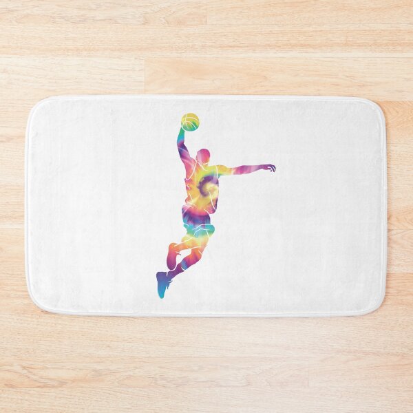 Item preview, Colorful basketball player designed and sold by DerSenat.