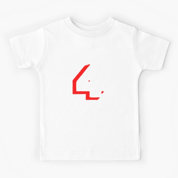 Slash Symbol (White & Black) Kids T Shirt by Vonyssa