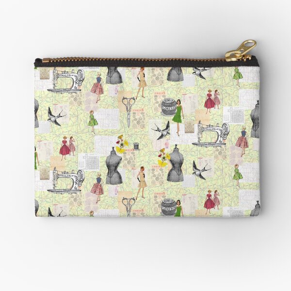 Vintage sewing pattern Zipper Pouch
