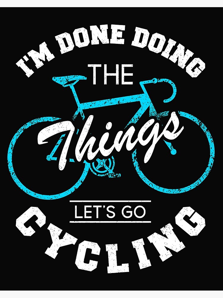 let's go cycling