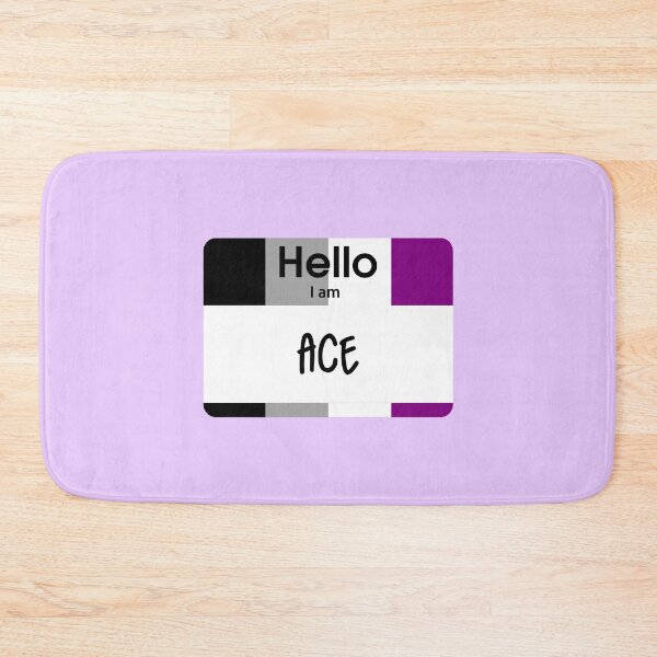 Item preview, Hello I am Ace PRIDE Name Tag  designed and sold by everything4eva.