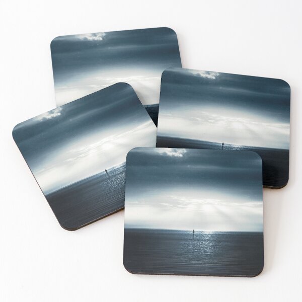 Item preview, Seascape Wanderer - Abstract Seascape designed and sold by Dyrk Wyst Redbubble Shop.