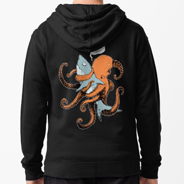 octopus spotted hoodie