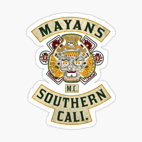 Mayans M.C. Logo Die Cut Sticker