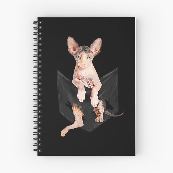 Item preview, Sphynx Cat at Pocket Gifts designed and sold by Barnissim.