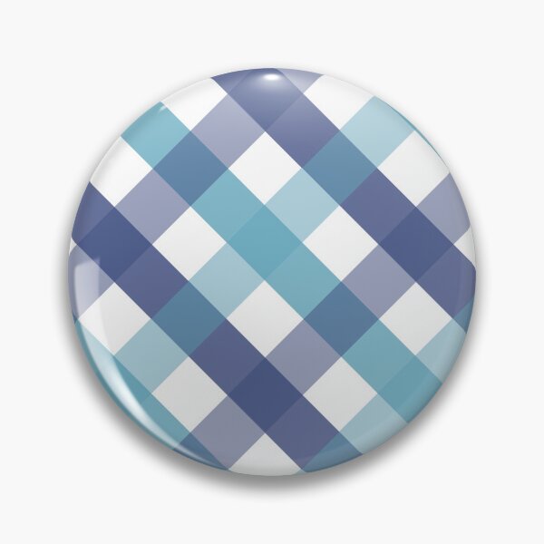 Item preview, Gingham Blue Aqua designed and sold by lisajaynemurray.