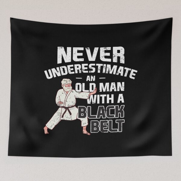 Item preview, Meme Old Man With A Black Karate designed and sold by Trostberger.