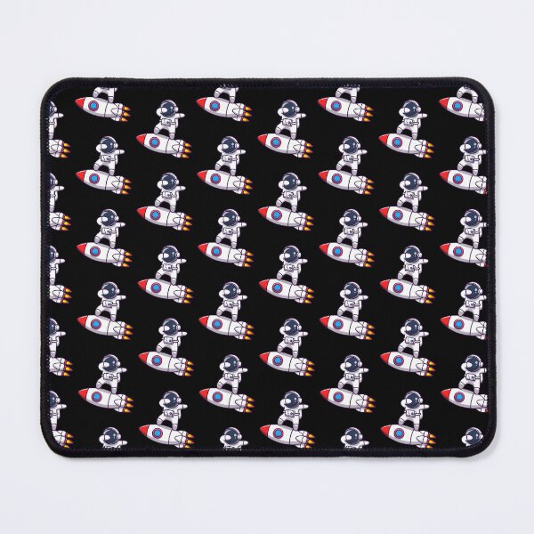 Item preview, Dab Astronaut Retro Spaceman Rocketship designed and sold by mkzmerch.