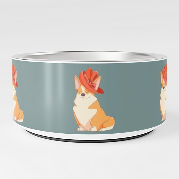 Queen Corgi Pet Bowl