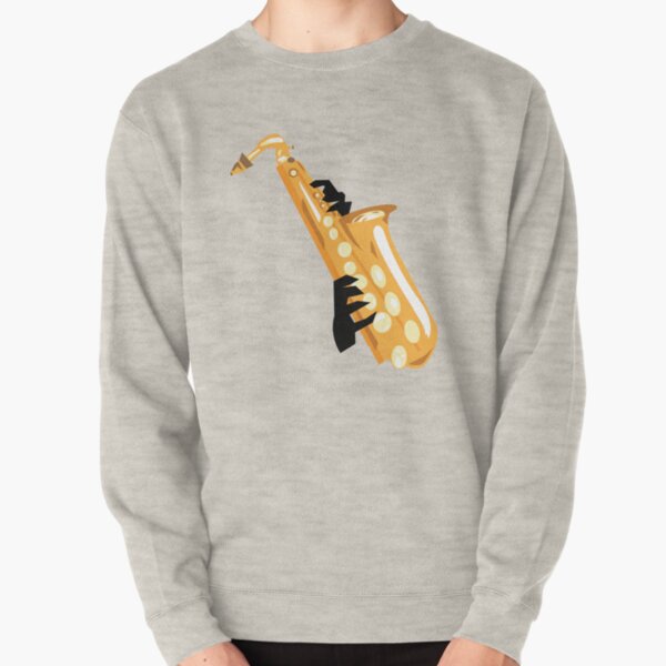 Sax Heaven Pullover Sweatshirt