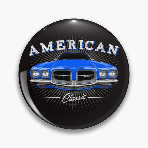 Artikelvorschau, 1972 Pontiac LeMans-Blau entworfen und verkauft von GTOclothing.