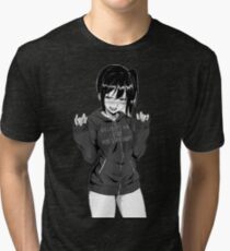 Anime Frau Vintage T-Shirt