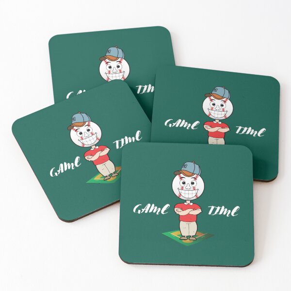 Item preview, Baseball, Game Time, cartoon image with a ball head   designed and sold by RaiAhalyas.
