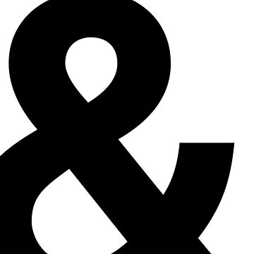 Artwork thumbnail, Ampersand by UrbanEpiphany