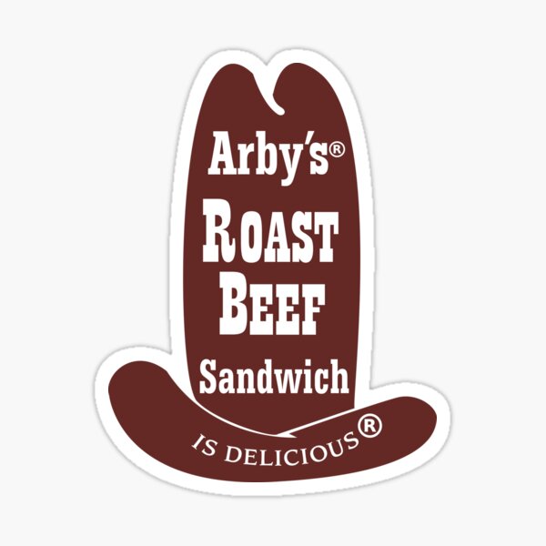 "Arby's" Sticker for Sale by jaywinston Redbubble