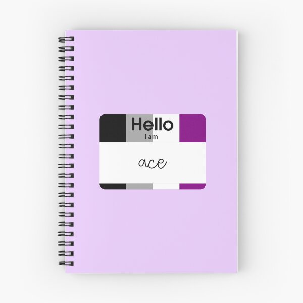 Item preview, Hello I am Ace PRIDE Name Tag designed and sold by everything4eva.