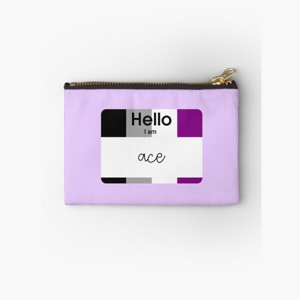 Item preview, Hello I am Ace PRIDE Name Tag  designed and sold by everything4eva.