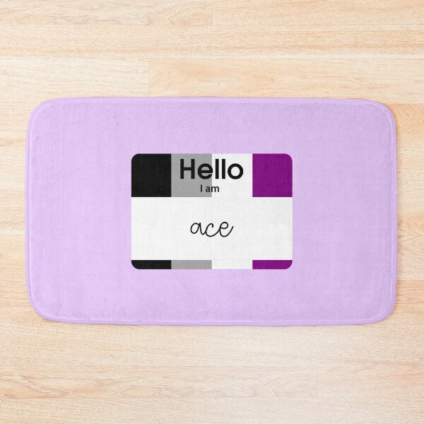 Item preview, Hello I am Ace PRIDE Name Tag  designed and sold by everything4eva.
