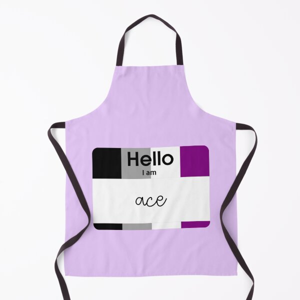 Item preview, Hello I am Ace PRIDE Name Tag  designed and sold by everything4eva.