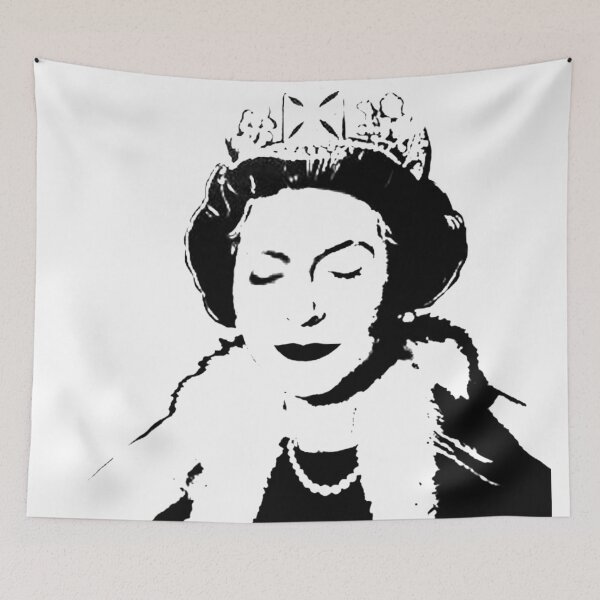 Item preview, Banksy Queen designed and sold by CASSNELSON.